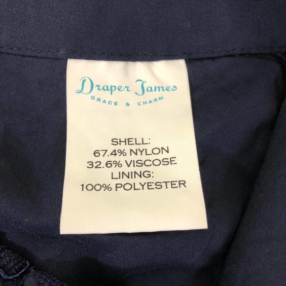 Draper James Tulip Lace Skirt Navy NWT Size 8 - Picture 10 of 12